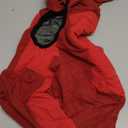 BRKURLEG Full Body Dog Winter Coat Warm Fleece Pullover Pajamas, Four Legs Covered Windproof Dog Jacket for Small to Large Dogs, Turtleneck Dogs Snowsuit, Pet Cold Weather Clothes, Red, Size: M