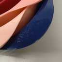 BoxedHome Classic Mixing Bowl Set, BPA Free Plastic, Microwave and Dishwasher Safe, 4.5 quarts (Pink/Blue)