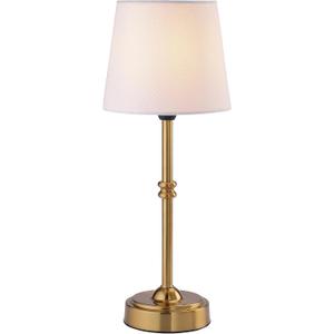 OBright Seraph - Cordless LED Table Lamp with Dimmer, Built-in Rechargeable Battery, 3-Level Brightness, Patio Table Lamp, Bedside Night Lamp, Ambient Light for Restaurant, Antique Brass