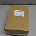 Clear Glass Decorative Box for Organizing Photos, Jewelry, Small Items - Golden Dresser Drawer Organizer, Transparant Small Storage Bin Container with Lid (Upgrade, 8x4,3x2,3")