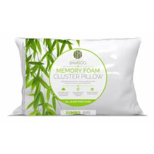 Essence of Bamboo Adjustable Memory Foam Cluster Pillow