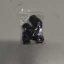 8 Pieces Mic Stand Adapter 5/8 Female to 3/8 Male and 3/8 Female to 5/8 Male, 5/8 Female to 1/4 Male and 1/4 Female to 5/8 Male Screw Thread Adapter Mic Thread Adapter Set for Microphone (Black)