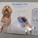 Aquapaw Dog Bath Brush Pro & Dog Shower Attachment - Large Silicone Rubber - Sprayer & Scrubber in One with 8ft Hose Attachment & Shower Wand for Bathing - Pet Bath Supplies