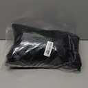 Maliton Inflatable Travel Foot Rest Pillow, Toddler Airplane Bed, Car Seat Foot Rest for Kids, Adjustable Height Leg Rest Pillow for Airplane, Home, Office(Black, 1 Pack)