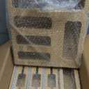 9 IN 1 Bamboo Foil and Plastic Wrap Organizer for Kitchen Drawer, Plastic Bag Organizer Organization and Storage, Food Storage Bag Organizer with Labels for Quart Gallon Snack Sandwich Bag (Natural)