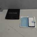 OCASE Compatible with iPhone 15 Pro Wallet Case, PU Leather Flip Folio Case with Card Holders RFID Blocking Kickstand [Shockproof TPU Inner Shell] Phone Cover 6.1 Inch 2023, Mint Green