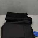 Skechers Memory Foam Car Seat Covers, Lycra Fabric Seat Cover, Car Seat Covers Front Seats Airbag Compatible, Automotive Comfort Protection for Most Cars, Trucks, SUVs, Black