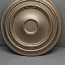 Ekena Millwork CM24TRWSS 24-3/8" x 1-1/2" Traditional Ceiling Medallion, Warm Silver