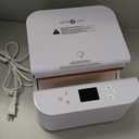 HTVRONT Auto Tumbler Heat Press Machine - Mug Heat Press Heat Up Fast & Even, Professional Tumbler Press High-Security for 2.95"-3.18" Sublimation Tumblers, Cups, Glasses and Mugs, White