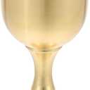 Amosfun 30ml Brass Chalice Cup Metal Shot Glasses Gold Communion Cup for Church Ritual Cocktail Holy Water- 7.6cm x 4cm x 4cm (0.2 Ounces)