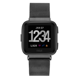 WITHit Stainless Steel Band for Fitbit Versa