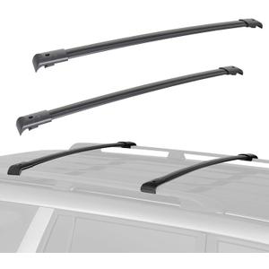 MOSTPLUS Roof Rack Cross Bar Rail Compatible with Honda Pilot 2003 2004 2005 2006 2007 2008 Cargo Racks Rooftop Luggage Canoe Kayak Carrier