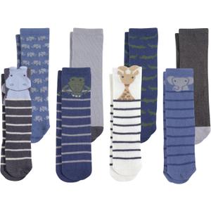 Hudson Baby Baby Girls' Cotton Rich Knee-high Socks (6-12 Months, Safari Boy) Hudson Baby Baby Girls' Cotton Rich Knee-high Socks (6-12 Months, Safari Boy)