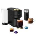 Nespresso Vertuo Pop+ Deluxe Coffee and Espresso Maker by Breville with Milk Frother, Matte Black Gold