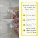 100 Jumbo Muffin Containerstransparent Cupcake Containers Individual, Clear Muffin Containers,Clear Plastic Jumbo Muffin Containers (External Dimensions 4.4 3.2 Inches, 100 Piece)