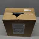 Amazon Basics Polyester CD/DVD Portable Storage Binder with Handle, 400-Capacity, Black