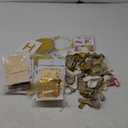 White and Golden Birthday Party Decorations Happy Birthday Banner Fringe Curtains Butterfly Gold White Sand Confetti Foil Balloons Happy Birthday