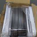 Delamu 2-Tier Multi-Purpose Bathroom Under Sink Organizers and Storage, Stackable Kitchen Pantry Organization, Pull Out Medicine Cabinet Organizer with Movable Dividers, White, 2 Pack