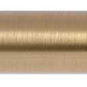 Gold Curtain Rods for Windows 48 to 84 Inch(4-7 Feet),1" Diameter Drapery Rods with Modern Style End Cap Finials,Size:36-88 Inch,Warm Gold