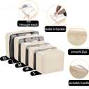 9 set Packing Cubes for Travel,Effortless Organization Cube for Quick Packing& Unpacking, Travel Must Have Suitcase Organizer Essentials for any Journey,Cruise,Camping,hiking,Vacation,Business trip