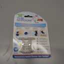 TubShroom Tub Drain Hair Catcher Strainer, White  Drain Protector and Hair Catcher for Bathroom Drains, Fits 1.5  1.75 Bathtub and Shower Tub Drains