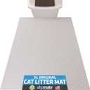 Drymate Cat Litter Box Mat, Litter Trapping Mat, Waterproof, Urine-Proof, Absorbent, Machine Washable, Soft on Paws, Contains Mess, Protects Floors, Kitten Supplies, Beige, 29x36 XL (29x36 Inch (Pack of 1))