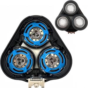 SH50 Replacement Shaving Head Compatible with Philips Series 5000 Razor Head, Only Fits for Round Shell Half Cutter-Head Models S5370/84, S5370/81, S5660/84, S5590/81, S5290/88, S5210/81 SH50 Replacement Shaving Head Compatible with Philips Series 5000 Razor Head, Only Fits for Round Shell Half Cutter-Head Models S5370/84, S5370/81, S5660/84, S5590/81, S5290/88, S5210/81