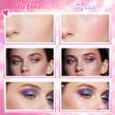 Veletine Body Glitter, Roll-on Glitter for Body, Face, Hair and Lip,Shimmer Three-Dimensional Glitter, Halloween Sparkling Body Contouring Highlight Makeup, 20g/0.7 oz (Laser Powder)