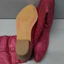 IDIFU IN3 Rhinestone Cowboy Boots for Women Mid Calf Sparkly Western Cowgirl Pointed Toe Booties Low Block Chunky Heel Glitter Country Cute Zipper Dress Booties Wedding Party Bling Shiny Boots Size 9.5