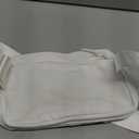 Belt Bag for Women Two-Way Zipper Cross Body Fanny Pack Fashion Waist Packs Everywhere Belt Bag with Adjustable Strap Gifts for Teen Girls Women Men (White)