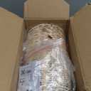 Rattan Lampshade coastal dome shape small lamp shades For Table lamps Hanging lamp pendant light covers replacement traditional shades,set of 2