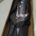 Heavy Duty Backdrop Stand, 10x10ft Adjustable Photo Background Support System Kit with Steel Base, Pipe and Drape Photography Back Drop Kit for Parties Video Studio Wedding (Black)