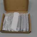 Alzassbg 10 Pack Cabinet Handles Matt Black, 3 Inch(76mm) Hole Centers Cabinet Pulls Straight Bar Kitchen Hardware Drawer Dresser Handle Pull AL3081MB