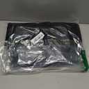 Rooscier Women's Sweatshirt Quarter Zip Fleece Long Sleeve Pullover Fall Hoodies Top (Large, Black)