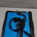 Case for iPad Pro 12.9 2022/2021/ 2020/2018: Cover for iPad Pro 12.9 6th/ 5th/ 4th/ 3rd Generation with Screen Protector- Stand- Pencil Holder- Handle- Shoulder Strap Black