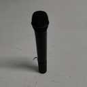 Singing Machine Portable Wireless Microphone (Black) - Premium Unidirectional UHF Wireless Mic for Singing, Speeches & Events - Cordless Mic Compatible with Karaoke Machines, PA Systems & More