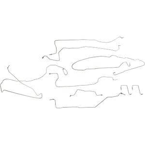 Dorman 919-153 Stainless Steel Brake Line Kit Compatible with Select Cadillac/Chevrolet/GMC Models (OE FIX)