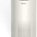Afloia Air Purifier for Home Bedroom Large Room Up to 1076 Ft², 3-Stage Filter Air Purifiers for Bedroom, Remove Dander Pets Hair Pollen Mold Smoke, 7 Colors Light, Kilo Grey