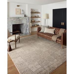 Loloi II Darby Collection DAR-05 Beige/Grey 6'-7" x 9'-3" Area Rug