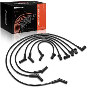 A-Premium Ignition Spark Plug Wires Set of 6 Compatible with Ford F-100 Ranger 2001, Ranger 2001-2003 & Mazda B3000 2001-2002, V6 3.0L