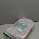 PINVNBY Dwarf Hamster Cage, Small Animal Cages, 2-Tier Travel Portable Mouse Cage Hamster Carrier with Castle House Running Exercise Wheels, Water Bottle and Food Dish（Pink）