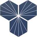 AULIGET Flower Vintage Hexagon Tile Peel and Stick Backsplash, 6"x7" Self Adhesive Wall Tiles in Blue (Pack of 45)