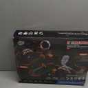 2-in-1 Slot Car Race Track Sets - Electric Race Car Track with 4 High-Speed Racing Cars, Dual Racing Game Lap Counter Circular Overpass Tracks, Remote Control Cars Toys/ Gift for Boys Kids Ages 8-12