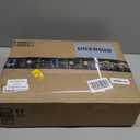 Makeup Mirror with Light, 30x Magnifying Mirror with 3 Lights Colors, 5000mAh Vanity Mirror Brushed Nickel - 360 Rotation, Brightness Adjustable Magnification, Modern Style Side Touch + Side Charge