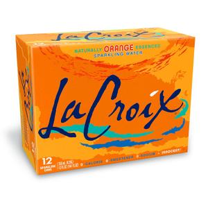 LaCroix Sparkling Water, Orange, 12 Fl Oz (pack of 12)