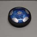 Hover Soccer Ball Boy Toy, Air Powered Floating Hover Soccers with LED Light, Kids Training Soccer Ball Indoor Outdoor Game, Birthday Gifts for Age 3 4 5 6 7 8-10 Years Old Boys Girls (Blue)