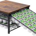 3 Tier Coffee Capsule Storage Drawer,Coffee Pod Holder for K Cups,90 Capacity Coffee Capsule Storage Organizer Holder,Office or Home Kitchen Counter Organizer