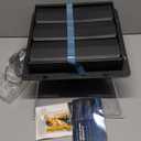 HG Power 10 Inch Shutter Exhaust Fan with Speed Controller, 647CFM High-Speed Vent Fan with, 1400RPM Wall Mounted Attic Fan for Shed, Garage, Greenhouse Ventilation, Black