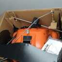 Agri-Fab 45-0548 130 lb. Commercial Push Spreader, Orange/Black