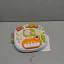 Baby Activity Table Learning & Fun, Baby DJ Table for Sitting Play, Keyboard Musical Toy and Detachable Red Legs Activity Table for Toddlers, Educational Interactive Toys for Kids